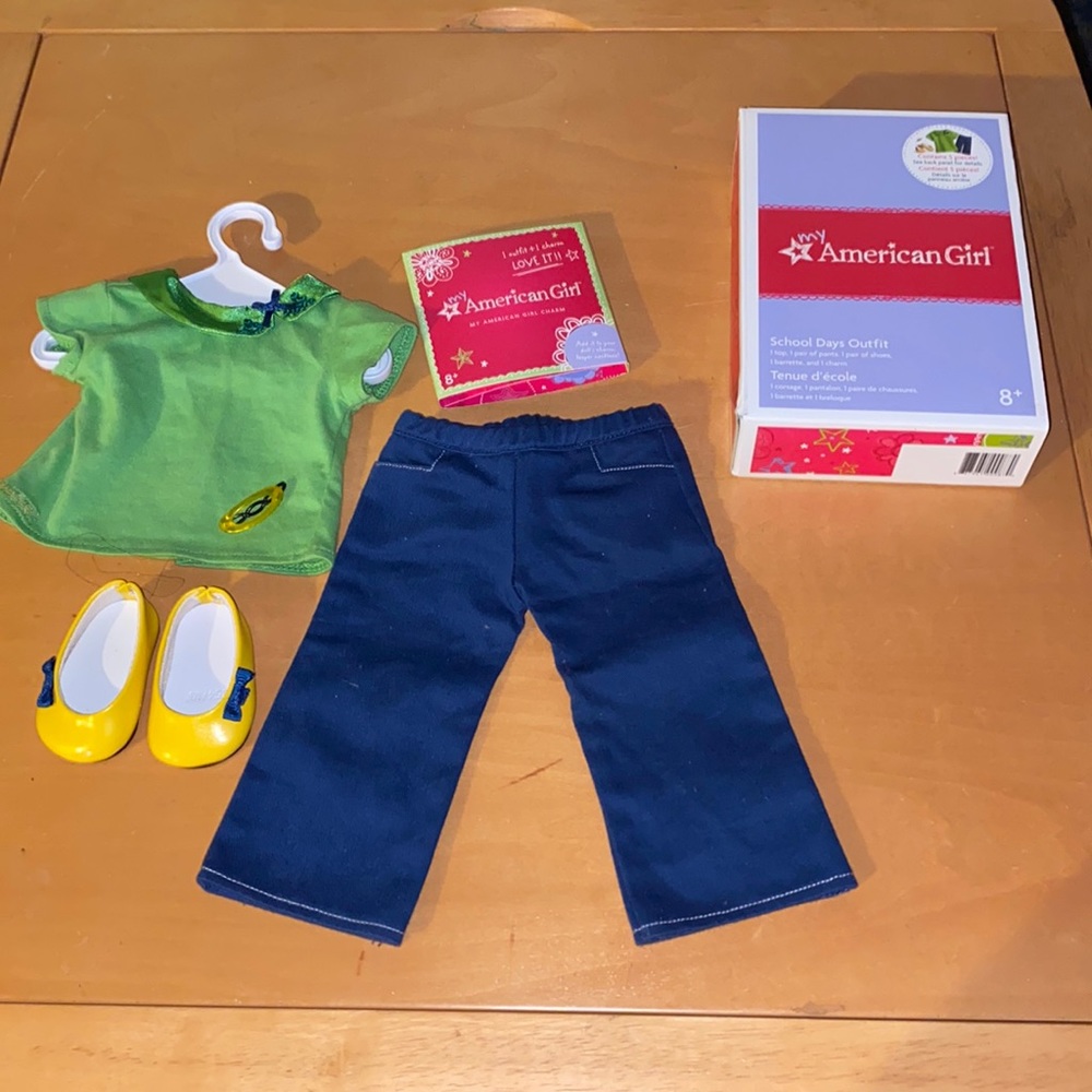 Retired American girl school 🏫 days outfit
